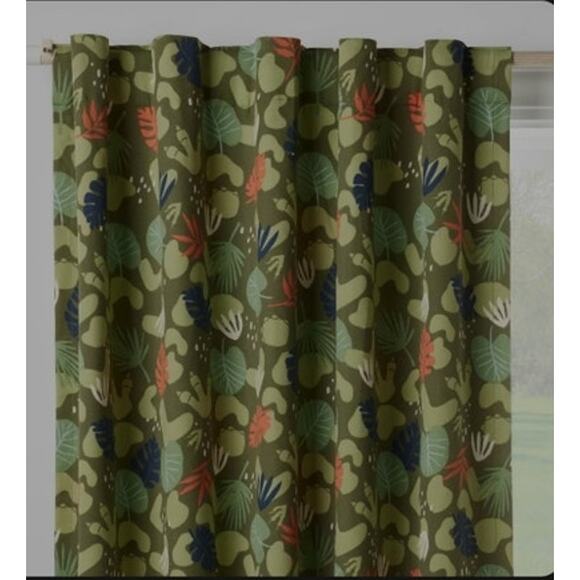 Dinosaur Blackout Curtain Panel - 42x84 - Pillowfort SET OF 2 - Picture 1 of 10